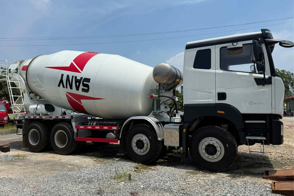 Xe bồn vận chuyển bê tông tươi Yên Dũng